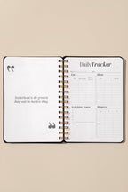 Postpartum Journal: Prompts for Mama, Daily Tracker for Baby