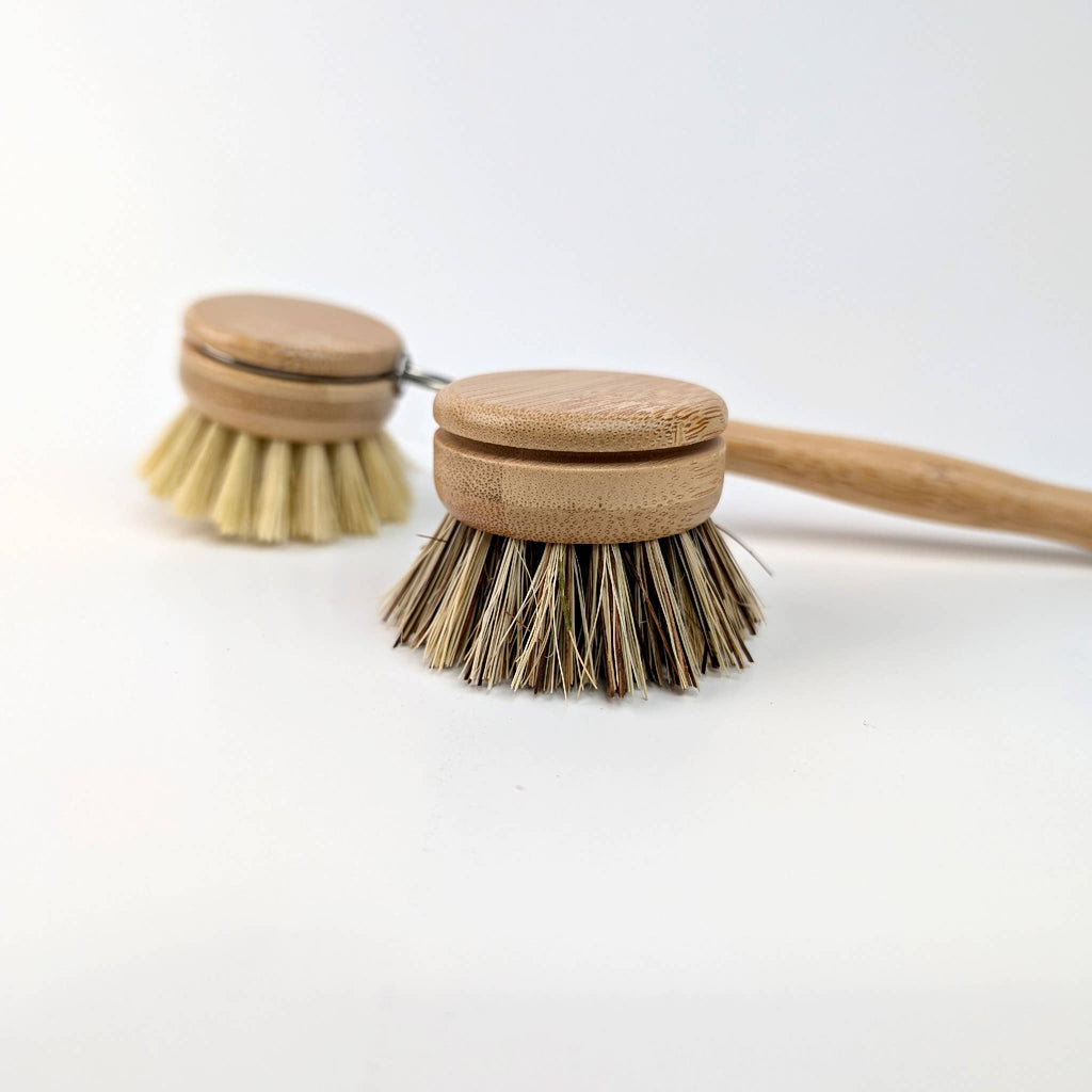 Bamboo and Coconut Fibre Replaceable Dish Brush Head