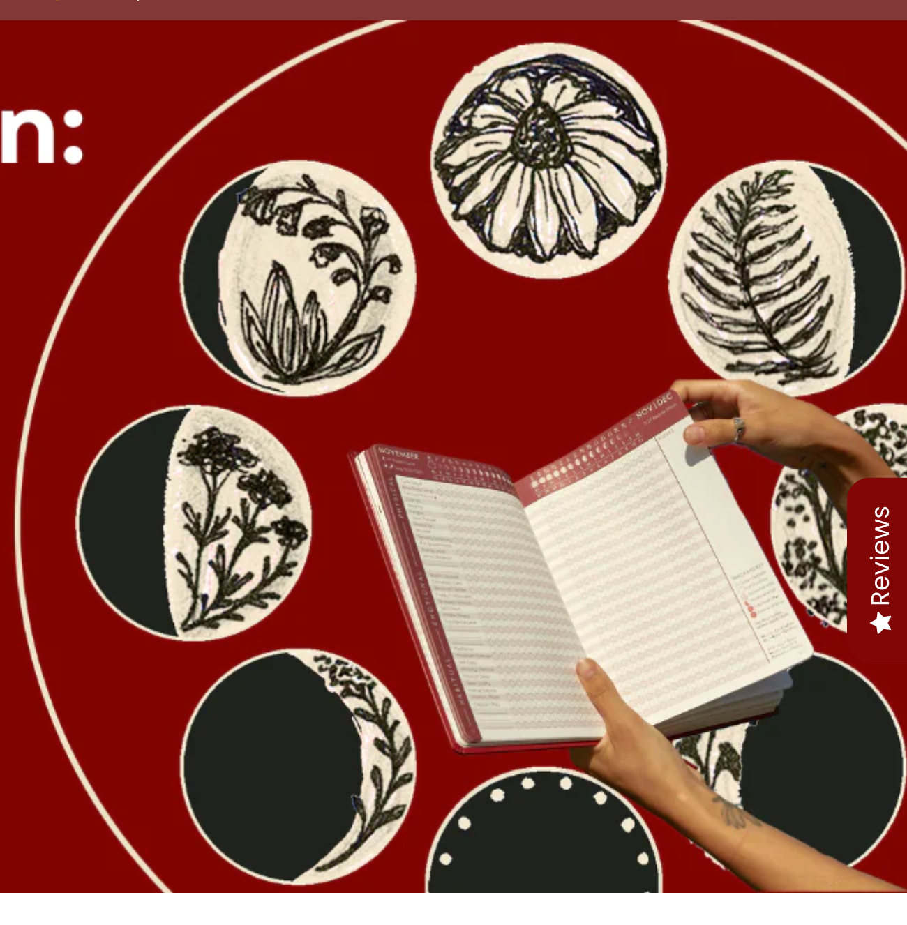 {PRE-ORDER} CYCLES JOURNAL® Your Lunar-centric Pattern Tracker + Planner (undated)