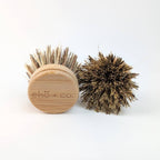 Bamboo and Coconut Fibre Replaceable Dish Brush Head