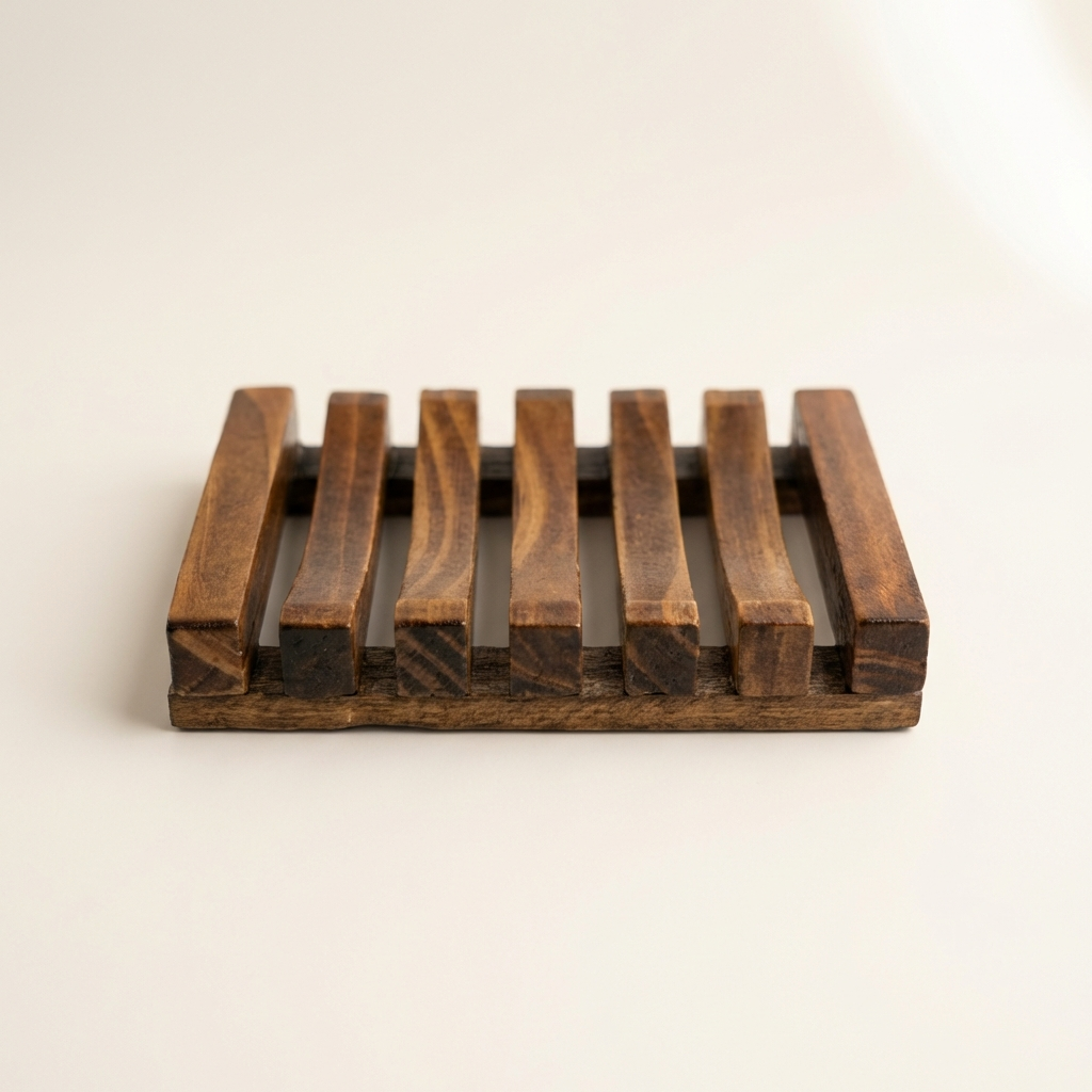 Wooden Soap Dish – Handmade Natural Wood