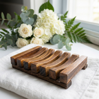 Wooden Soap Dish – Handmade Natural Wood