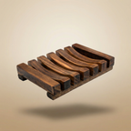 Wooden Soap Dish – Handmade Natural Wood