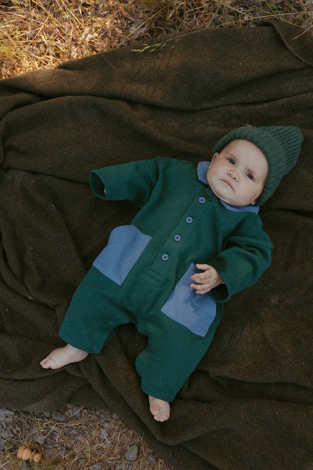 Scottie Romper in June Bug